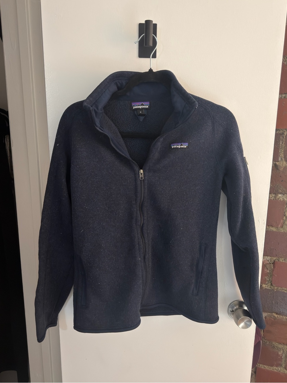 Patagonia Navy Full-Zip Fleece Jacket
